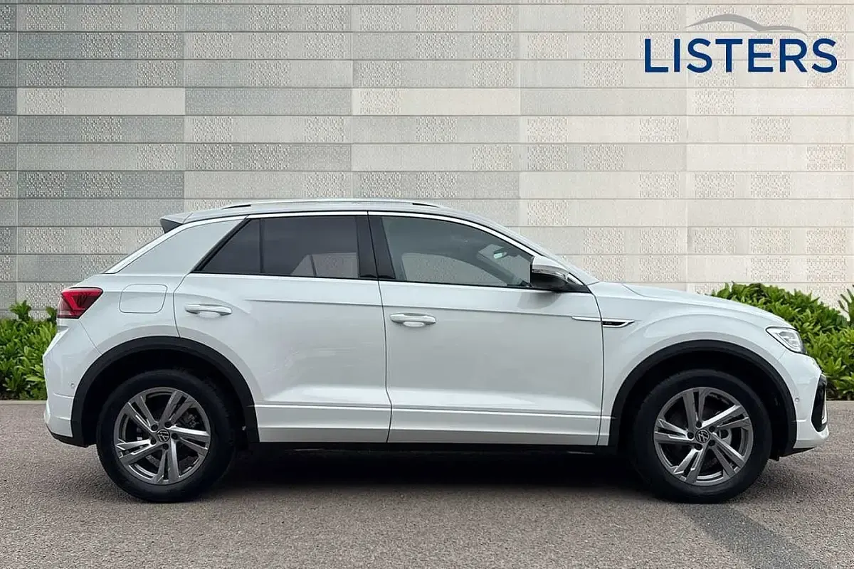 Used VW T-Roc R-line 150 HP (110 kW) 2025 Pure white SUV