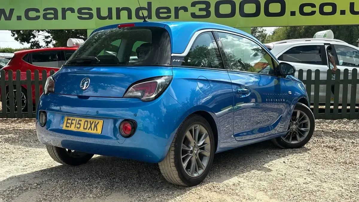 Used Vauxhall Adam Jam 2015 Blue Hatchback