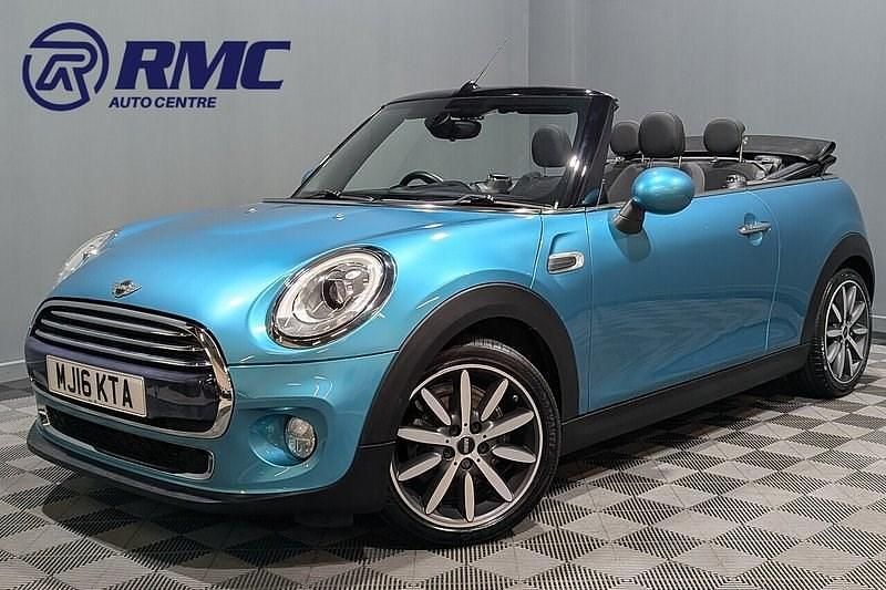 Turquoise Used 2016 Mini Cooper Cabriolet Cabriolet | £11,499 (Fair price) - Image 1/4