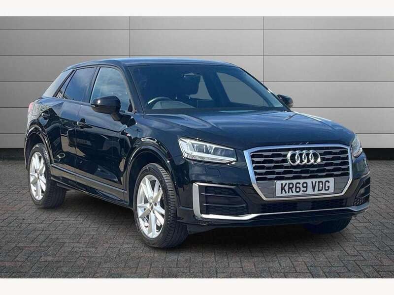 Black Used 2020 Audi Q2 S-Line SUV | £18,995 (Good price) - Image 1/4