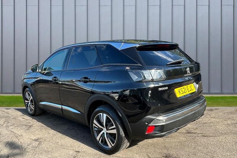 Used Peugeot 3008 Allure 129 HP (94 kW) 2021 Black SUV