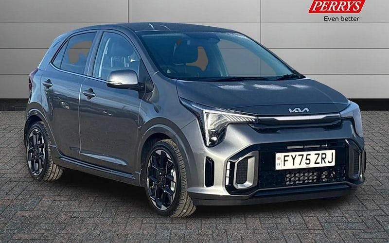 Blue New 2025 Kia Picanto GT-Line Hatchback | £16,369 (Good price) - Image 1/4