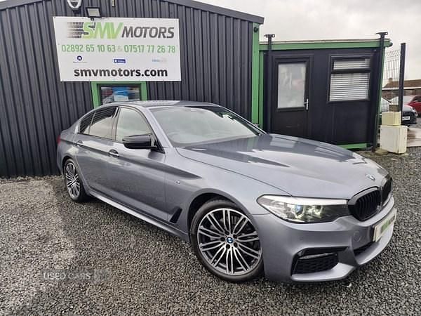 Used BMW 520 M Sport 2017 Blue Sedan