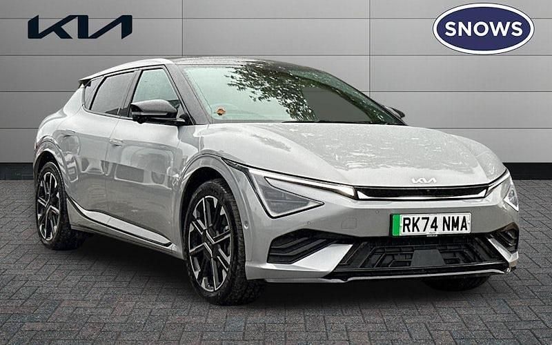 Wolf grey Used 2024 Kia EV6 GT-Line S SUV | £41,995 - Image 1/4