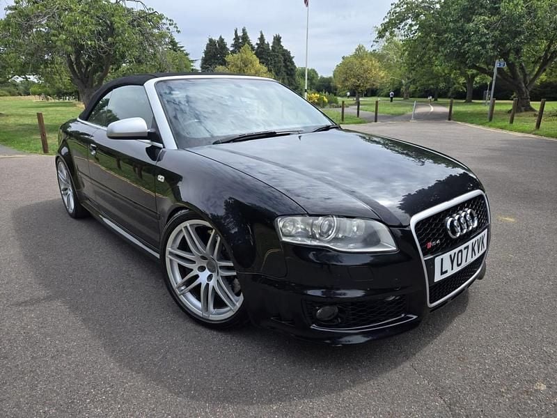 Used Audi RS4 414 HP (304 kW) 2007 Black Cabriolet