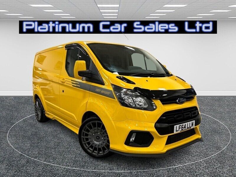 Yellow Used 2014 Ford Transit Custom RS Van | £14,995 - Image 1/4
