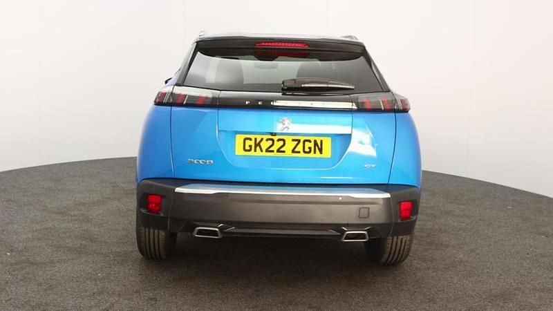 Used Peugeot 2008 GTi 130 HP (95 kW) 2022 Blue SUV