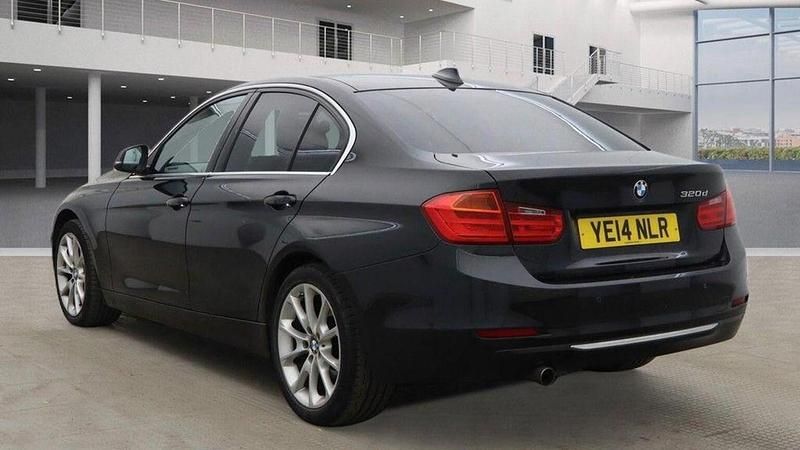Used BMW 320 Luxury Line 2014 Black Sedan