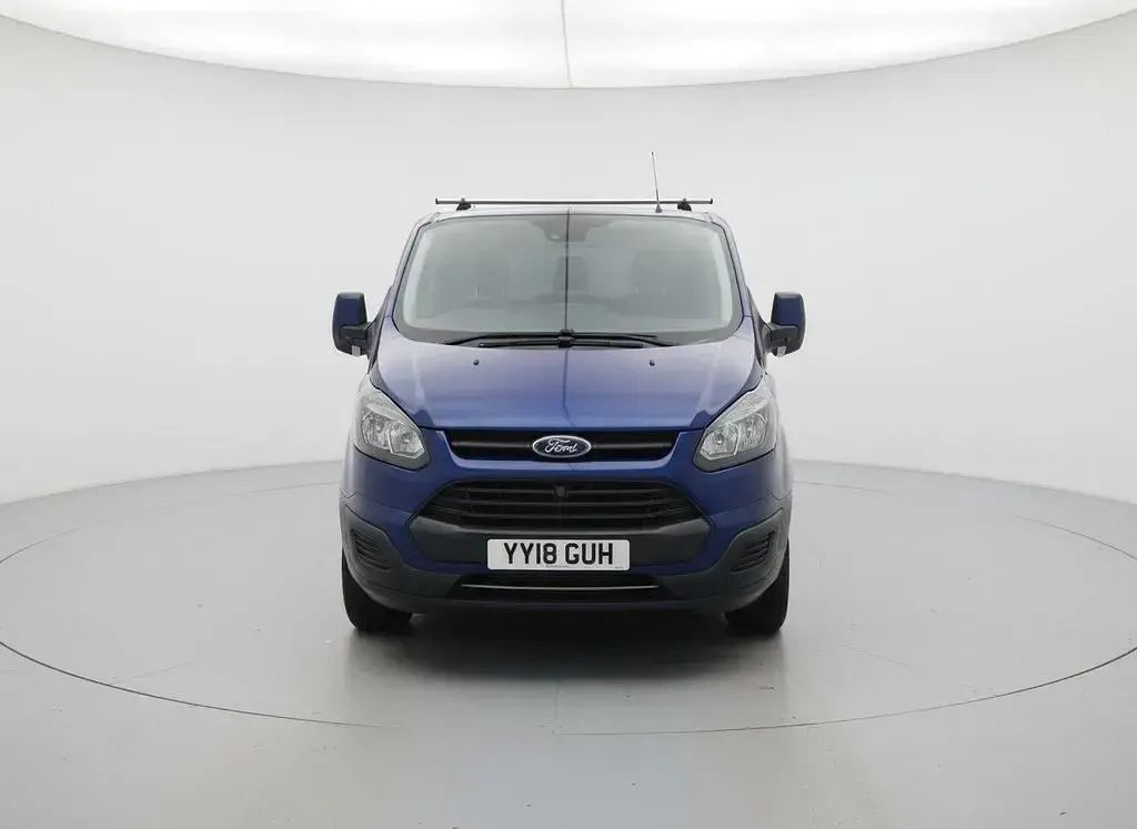 Used Ford Transit Custom 105 HP (77 kW) 2018 Blue Van