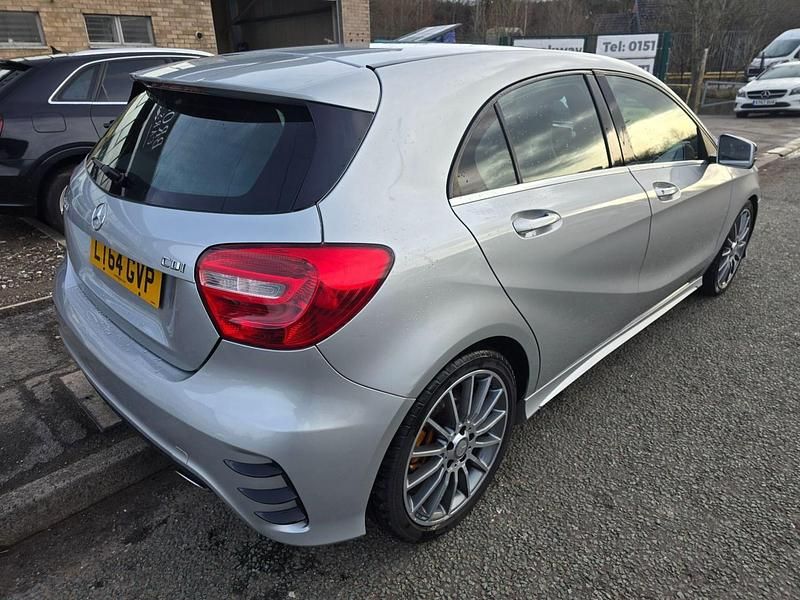 Used Mercedes A200 AMG 136 HP (100 kW) 2014 Silver Hatchback