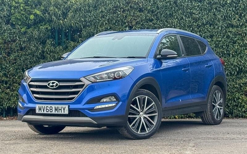 Usado Hyundai Tucson GO! 141 HP (103 kW) 2018 Azul SUV