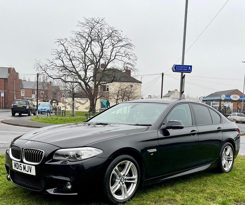 Used BMW 520 M Sport 2015 Black Sedan