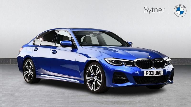 Used BMW 330 M Sport 254 HP (186 kW) 2021 Blue