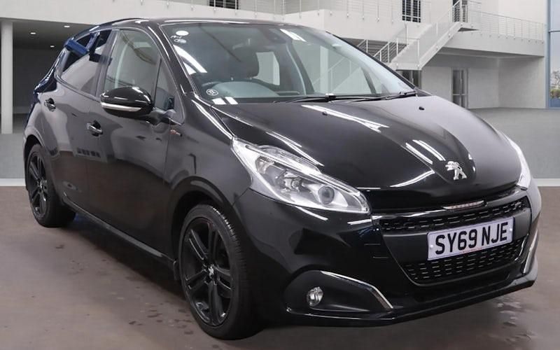 Black Used 2019 Peugeot 208 GT-line Hatchback | £11,799 (Fair price) - Image 1/1