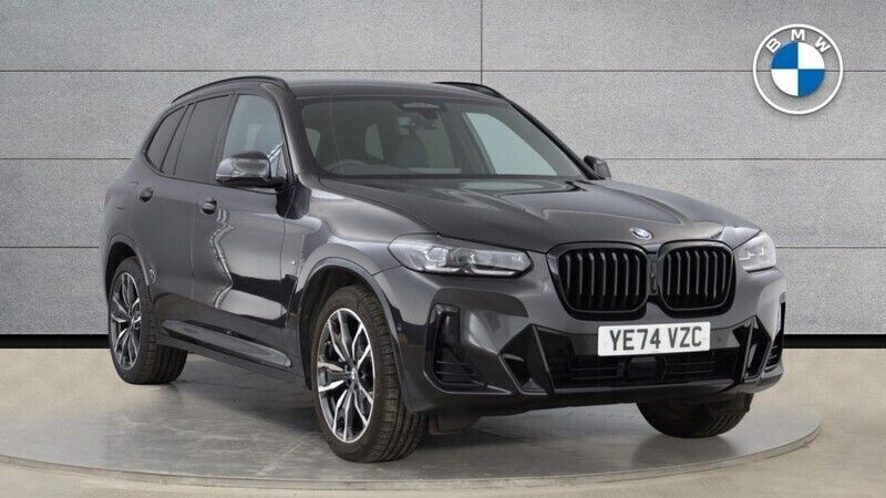 Grey Used 2024 BMW X3 M Sport SUV | £48,940 (Expensive) - Image 1/4