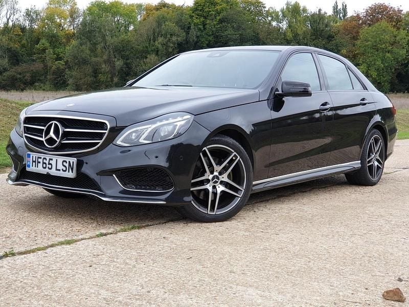 Black Used 2015 Mercedes E220 AMG Sedan | £7,999 (Super price) - Image 1/4
