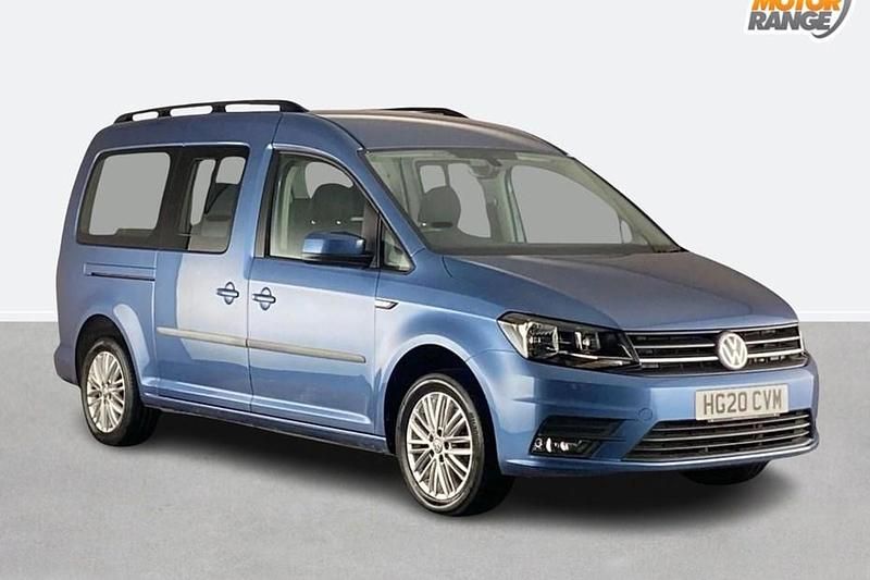 Blue Used 2020 VW Caddy Maxi Life Life MPV | £16,495 (Good price) - Image 1/1