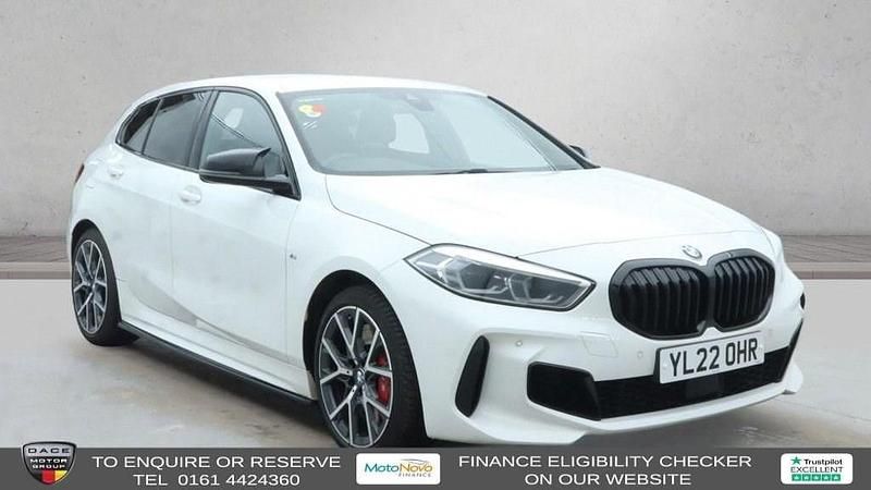 White Used 2022 BMW 128 Comfort Edition Hatchback | £21,490 (Good price) - Image 1/4