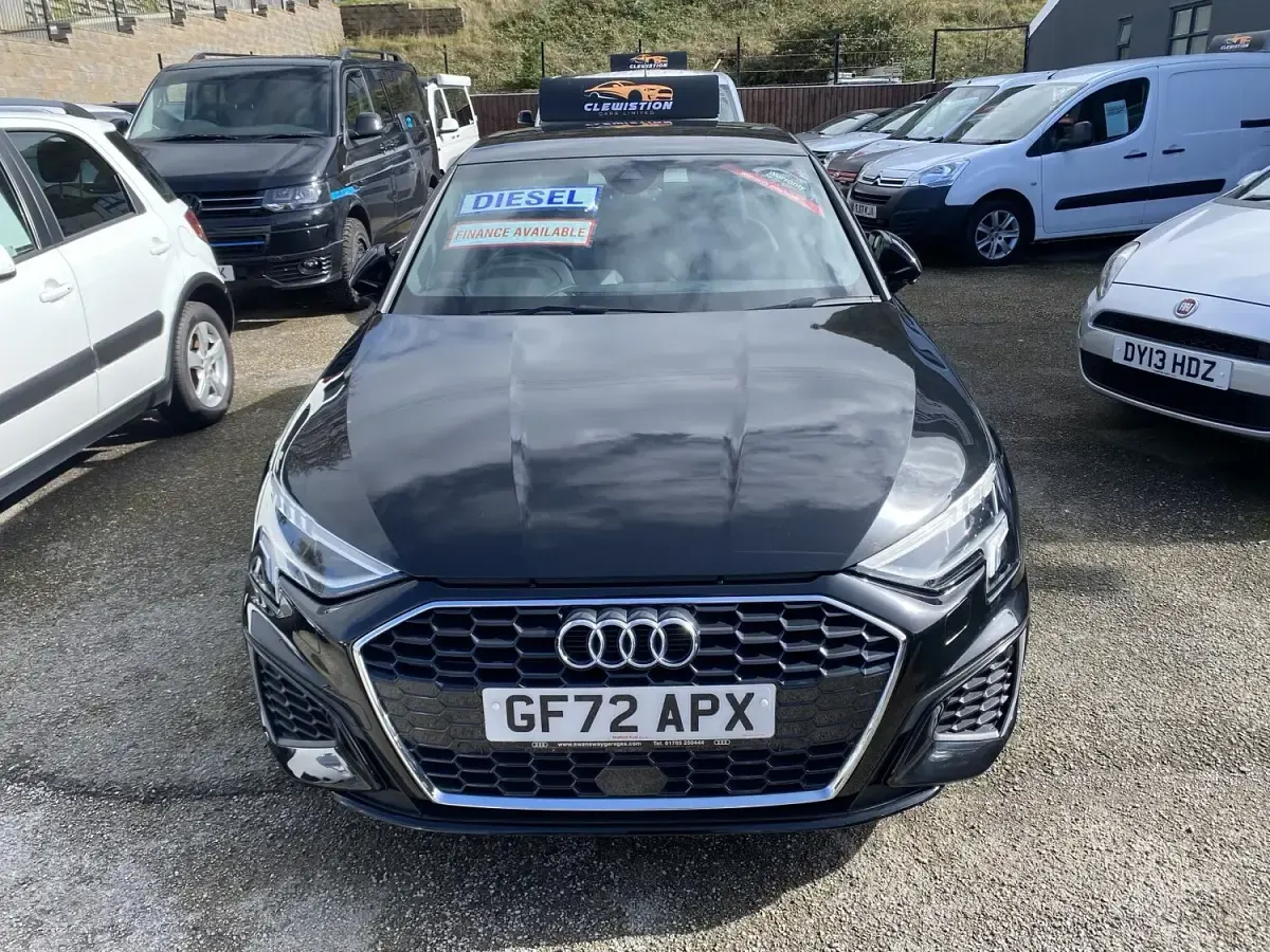 Used Audi A3 S-Line 2022 Black Sedan