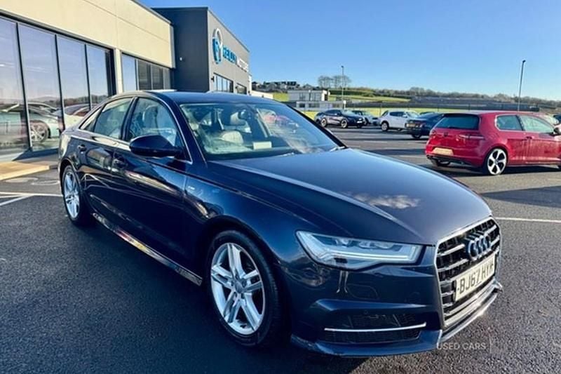 Blue Used 2017 Audi A6 S-Line Sedan | £13,650 (Fair price) - Image 1/1