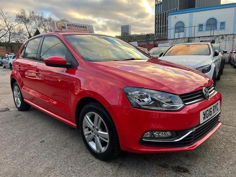 Red Used 2016 VW Polo Match Hatchback | £5,990 (Super price) - Image 1/3
