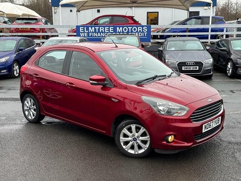 Red Used 2018 Ford Ka Plus Zetec Hatchback | £6,499 (Fair price) - Image 1/4