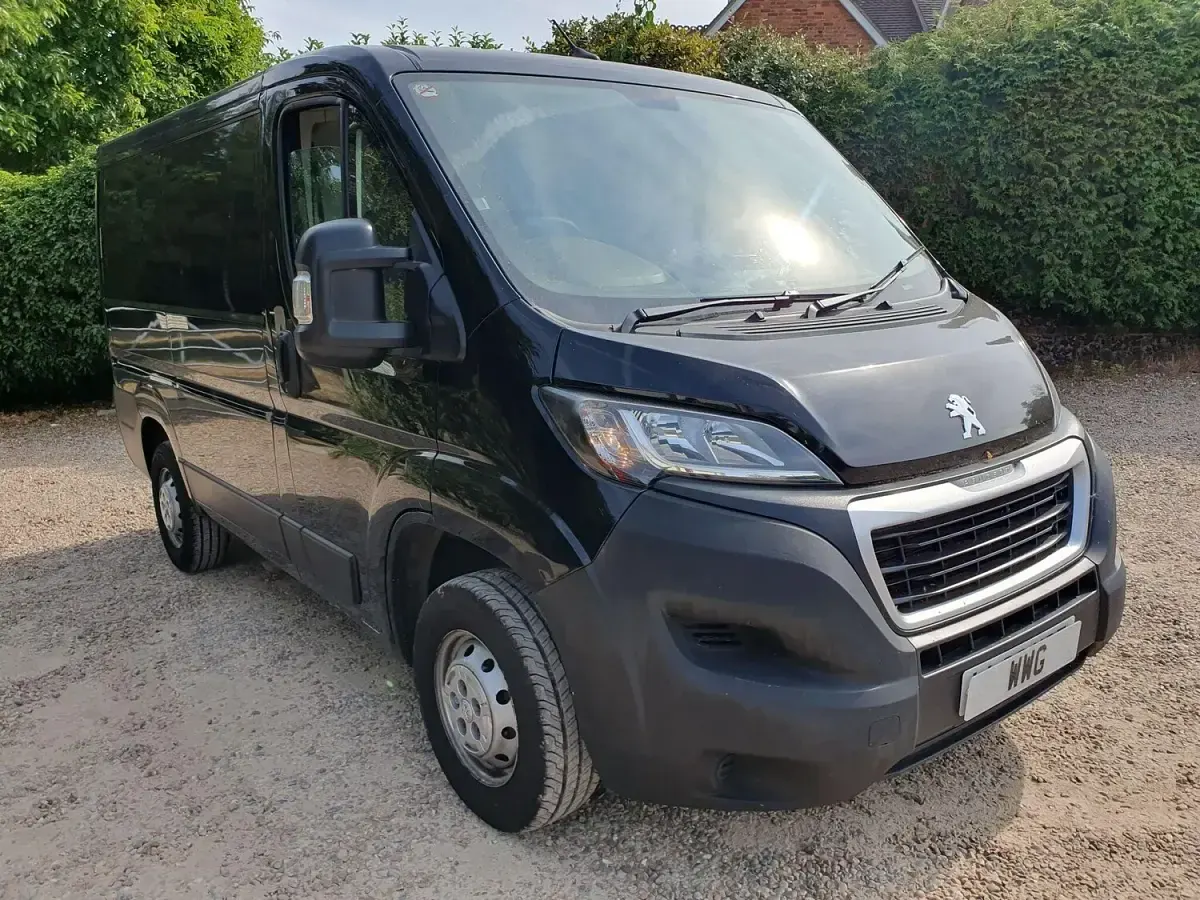 Used Peugeot Boxer S 2022 Black Van