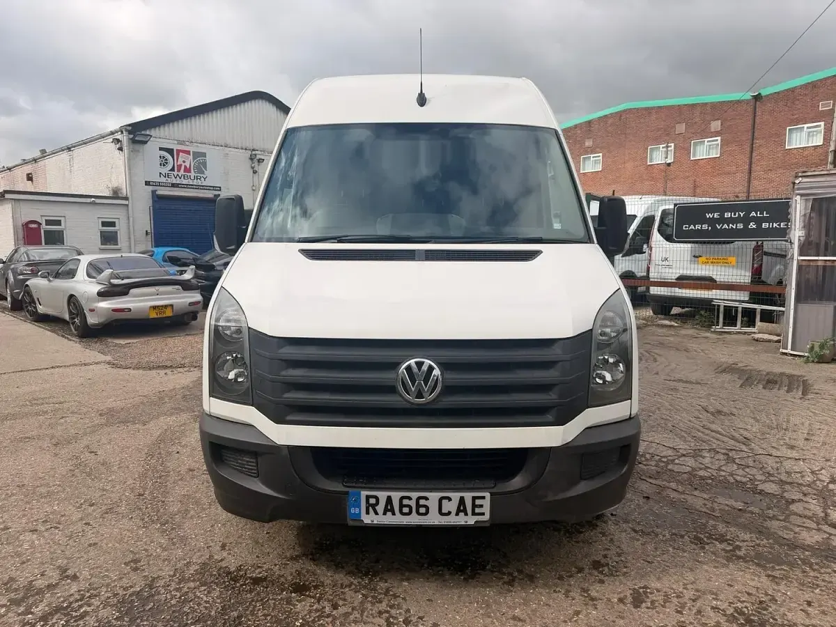 Used VW Crafter 130 HP (95 kW) 2016 White Van