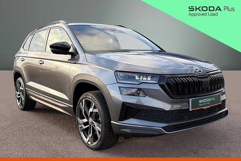 Used Skoda Karoq SportLine 147 HP (108 kW) 2024 Grey SUV