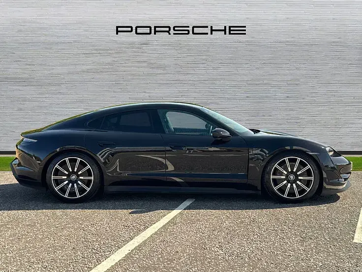 Used Porsche Taycan Performance Package 344 kW (469 HP) 2021 Black Sedan