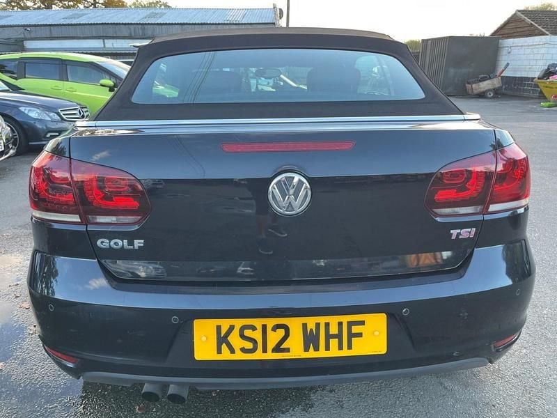 Used VW Golf Cabriolet GT 2012 Black Cabriolet