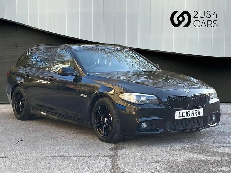Used BMW 520 M Sport 190 HP (139 kW) 2016 Black Estate