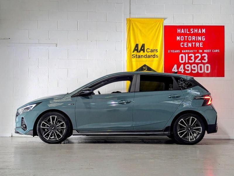 Used Hyundai i20 N Line 2022 Green Hatchback