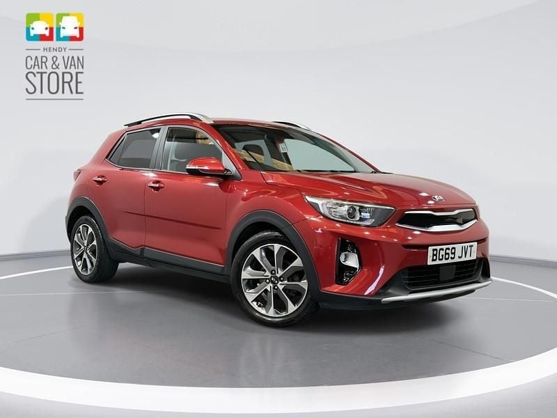 Red Used 2019 Kia Stonic 3 SUV | £12,899 (Fair price) - Image 1/4