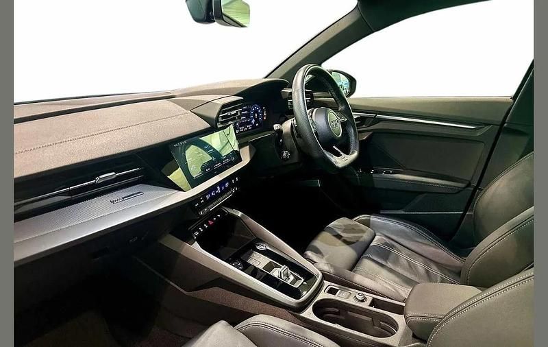 Used Audi A3 S-Line 147 HP (108 kW) 2023 Black Sedan