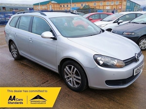 Silver Used 2009 VW Golf VI SE Estate | £1,857 (A bit pricey) - Image 1/1