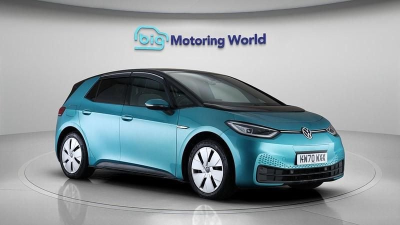Used VW ID.3 Pro Performance 150 kW (204 HP) 2020 Turquoise Hatchback