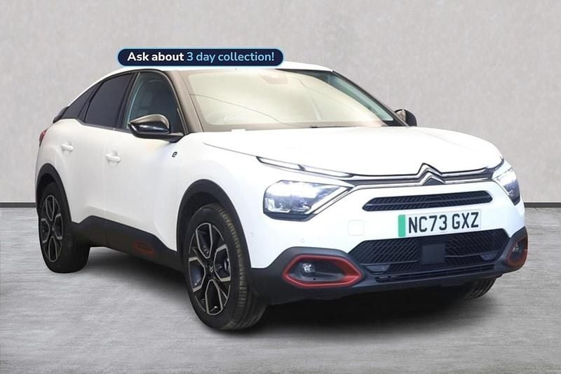 White Used 2024 Citroën e-C4 Shine Hatchback | £16,895 (Expensive) - Image 1/4