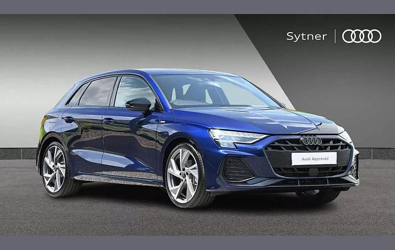 Blue Used 2025 Audi A3 Black Edition Hatchback | £32,000 (Expensive) - Image 1/4
