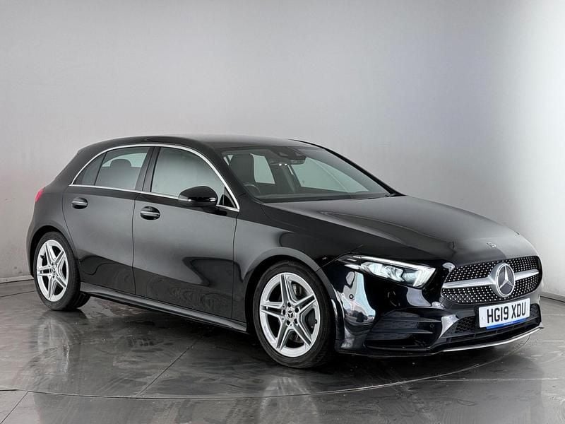 Black Used 2019 Mercedes A250 AMG Line Premium Hatchback | £13,800 (Fair price) - Image 1/3