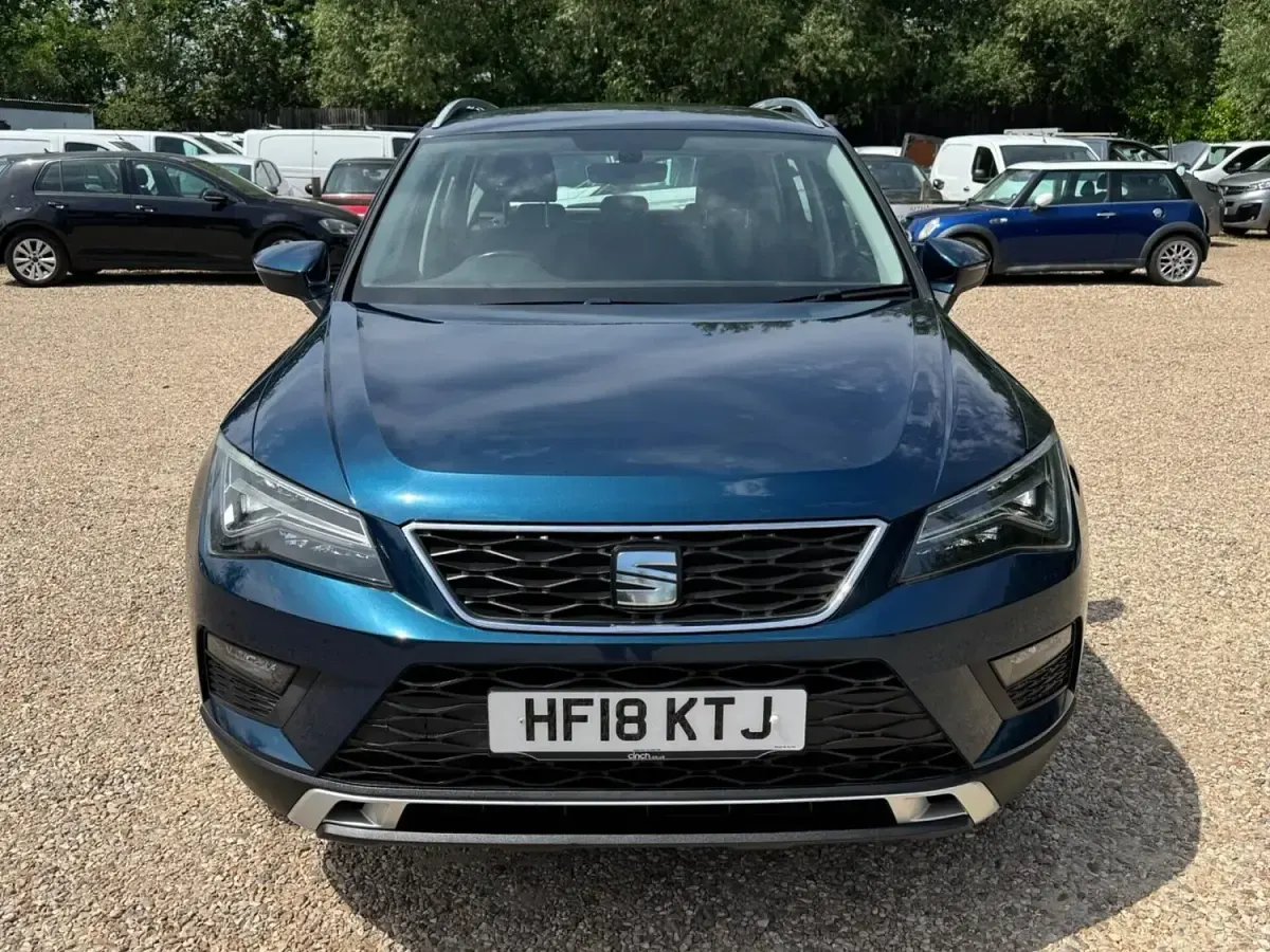 Used Seat Ateca Ecomotive 115 HP (84 kW) 2018 Blue SUV