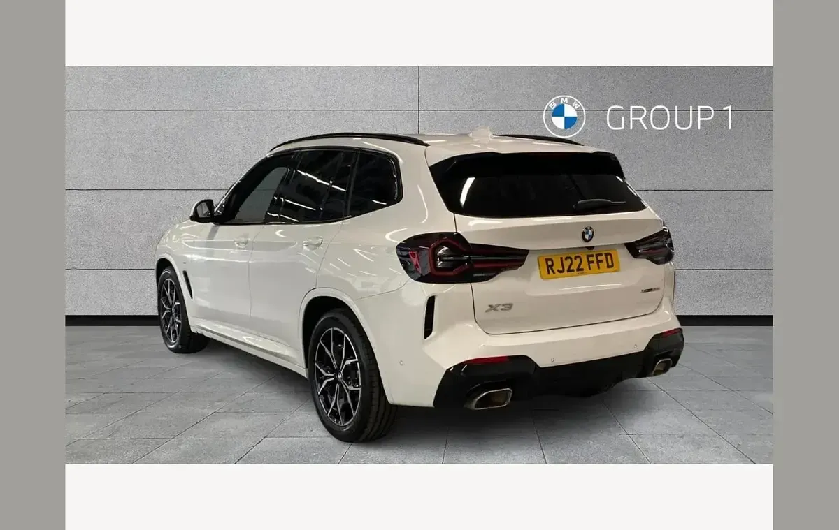 Used BMW X3 M Sport 292 HP (214 kW) 2022 White SUV