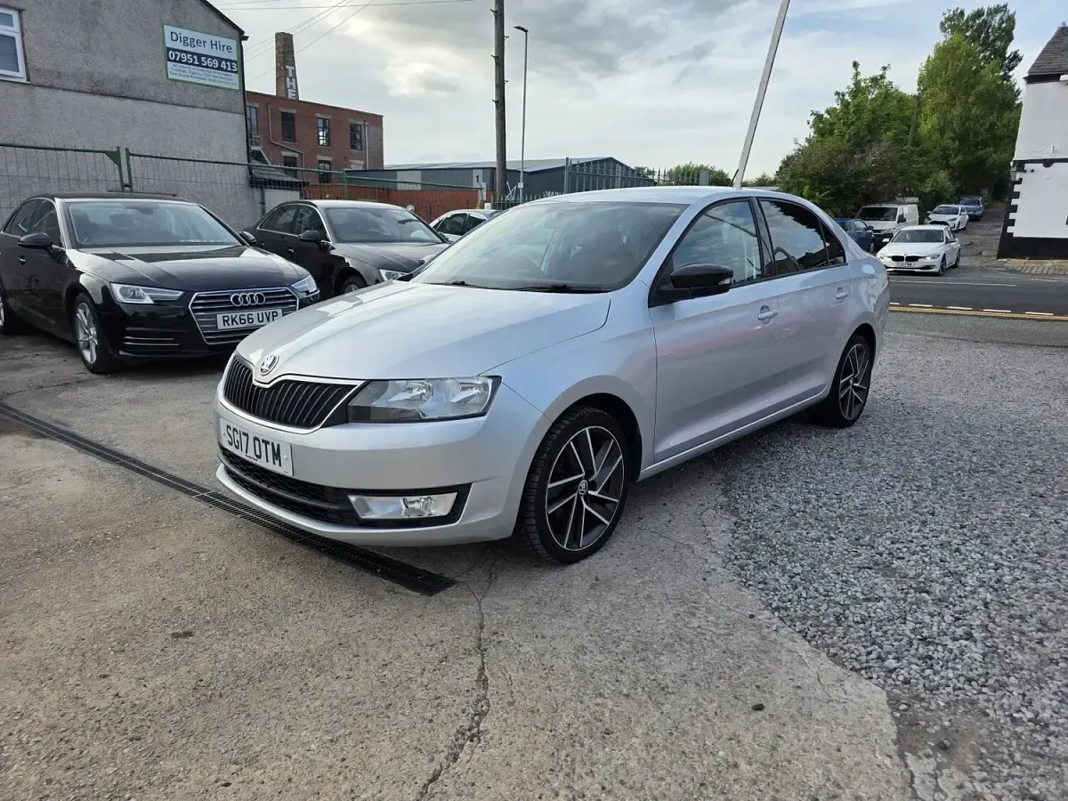 Used Skoda Rapid Sport 2017 Silver Hatchback