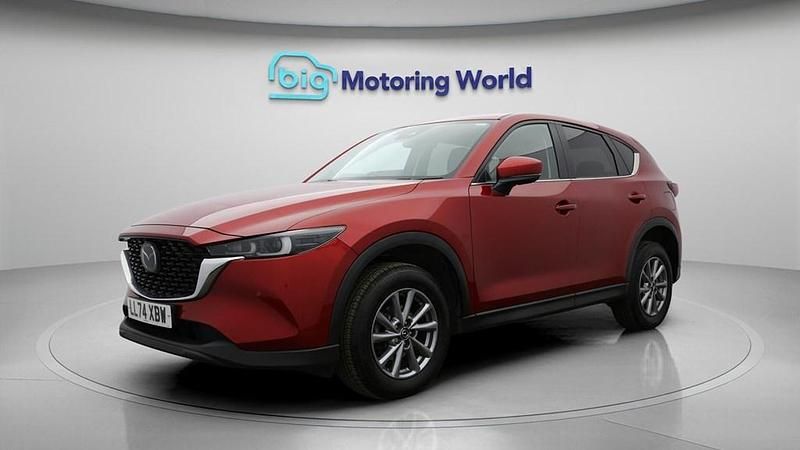 Second-hand Mazda CX-5 Center-Line 165 CP (121 kW) 2024 Roșu SUV