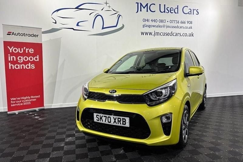 Used Kia Picanto 67 HP (49 kW) 2020 Green Hatchback