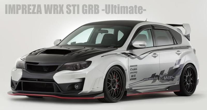 Used Subaru WRX STI 2008 Silver Hatchback