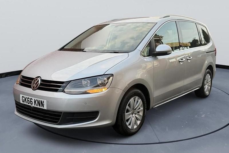 Used VW Sharan SE 150 HP (110 kW) 2016 Silver MPV