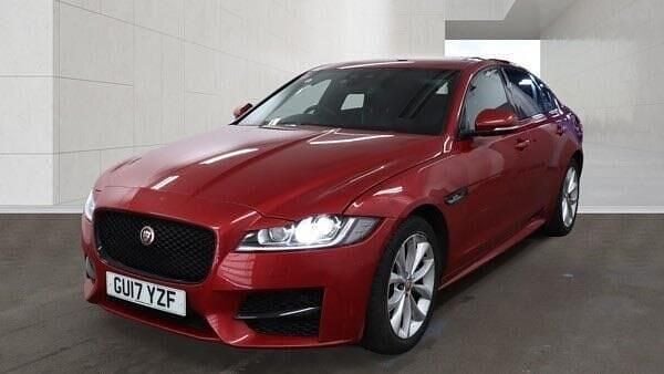 Used Jaguar XF R-Sport 2017 Red Sedan