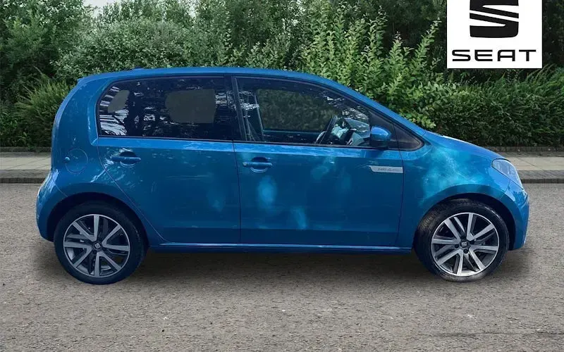 Used Seat Mii Electric 61 kW (83 HP) 2020 Blue Hatchback