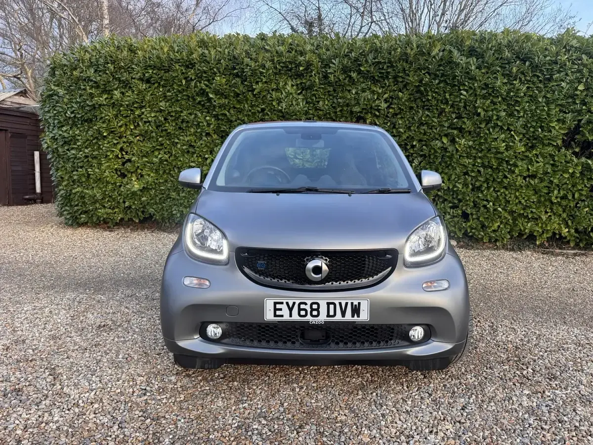 Used Smart ForTwo Electric Drive Prime 17 kW (24 HP) 2019 Silver Cabriolet